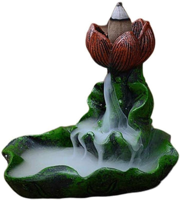 Leaf Shaped Backflow Incense Burner - Zabcart