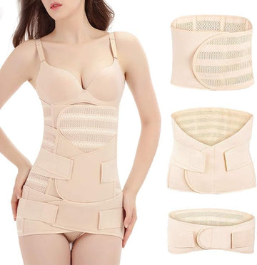 3-in-1 Abdominal & Back Support Belt - Zabcart