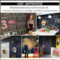 Black Board Sticker - Zabcart