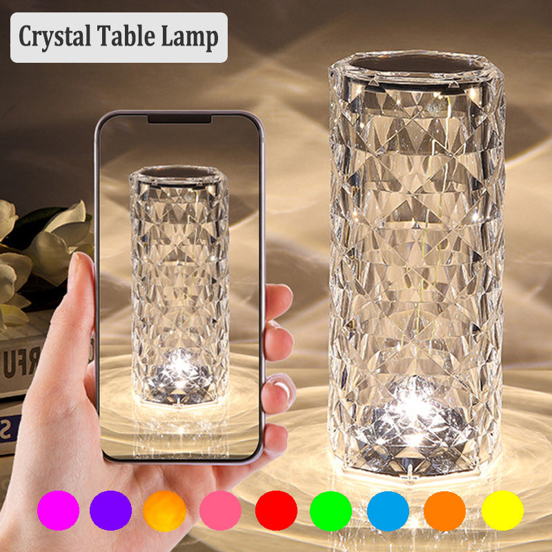 LED Crystal Table Lamp - Zabcart