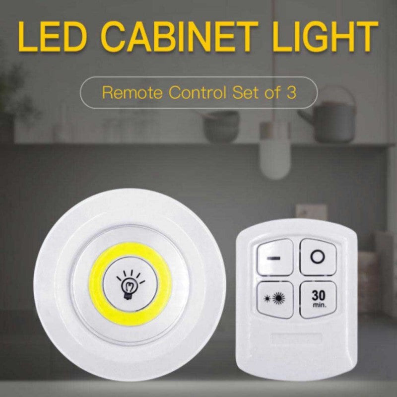 LED Light With Remote Control - Zabcart