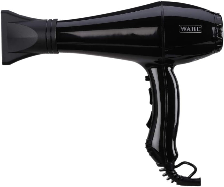 Wahl 5439-024 Super Dry Professional Styling Hair Dryer, Black - Zabcart
