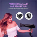 Wahl 5439-024 Super Dry Professional Styling Hair Dryer, Black - Zabcart