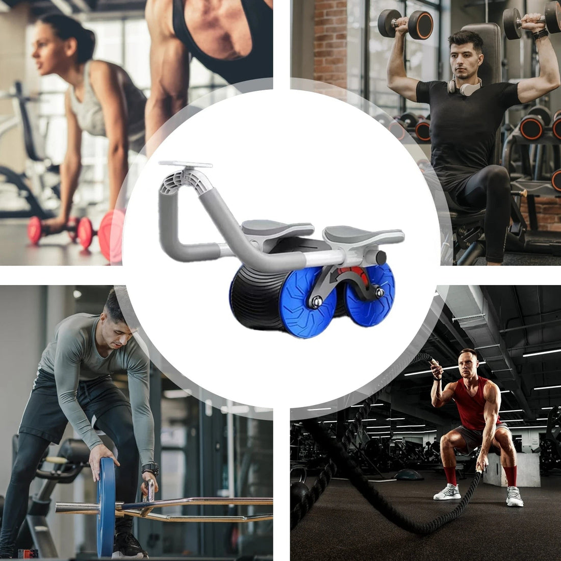 Automatic Rebound Ab Abdominal Exercise Roller - Zabcart