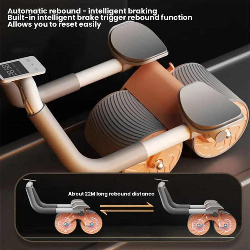 Automatic Rebound Ab Abdominal Exercise Roller - Zabcart