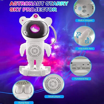 Star Galaxy Projector Space Night Light - Zabcart