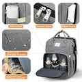 Portable Folding Crib Diaper Bag Multi-Function - Zabcart