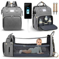 Portable Folding Crib Diaper Bag Multi-Function - Zabcart