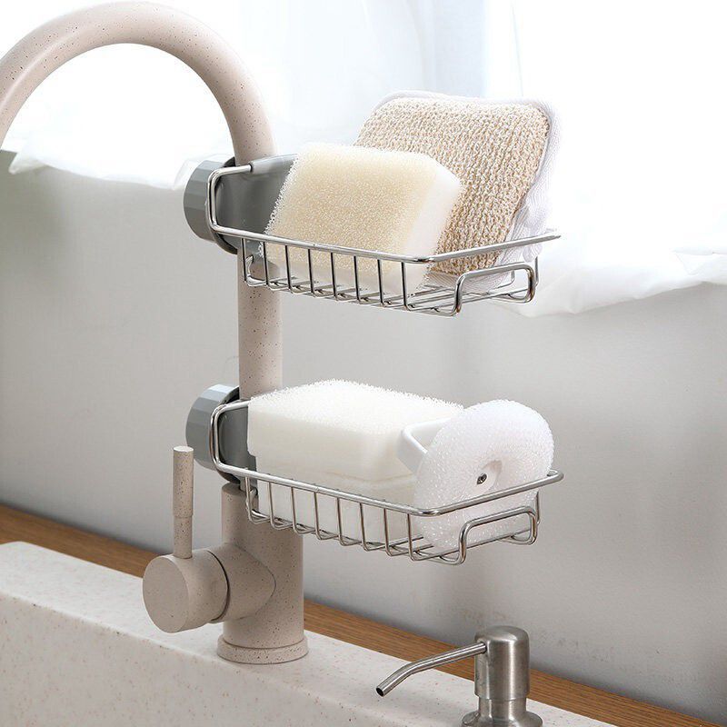 Stainless Steel Faucet Shelf - Zabcart