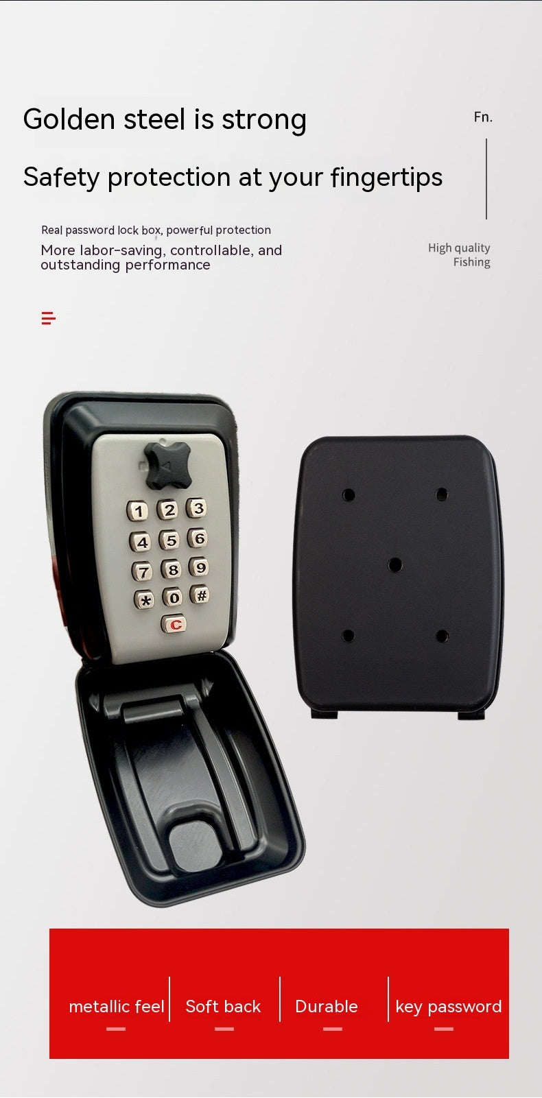 Wall Mounted Lock Box - Zabcart