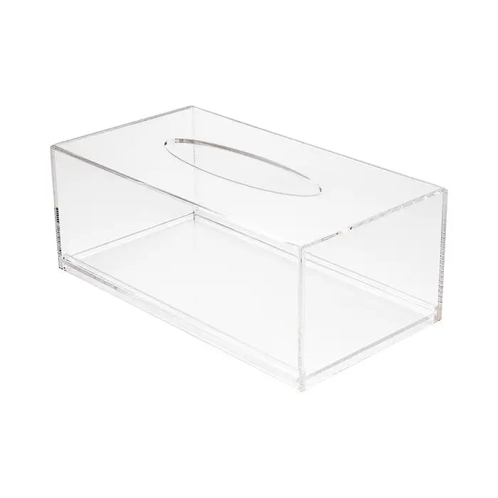 Clear Tek Acrylic Tissue Box - Zabcart