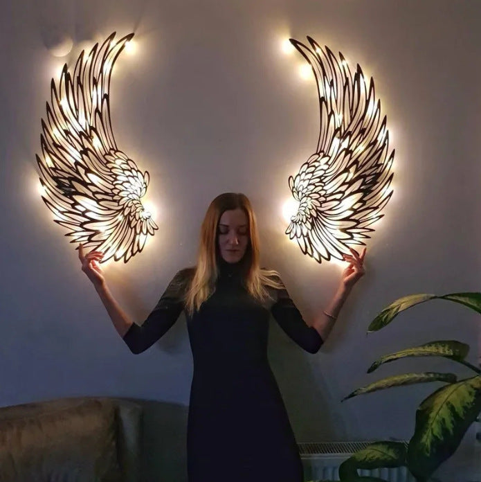 Light Angel Wings Decoration - Zabcart