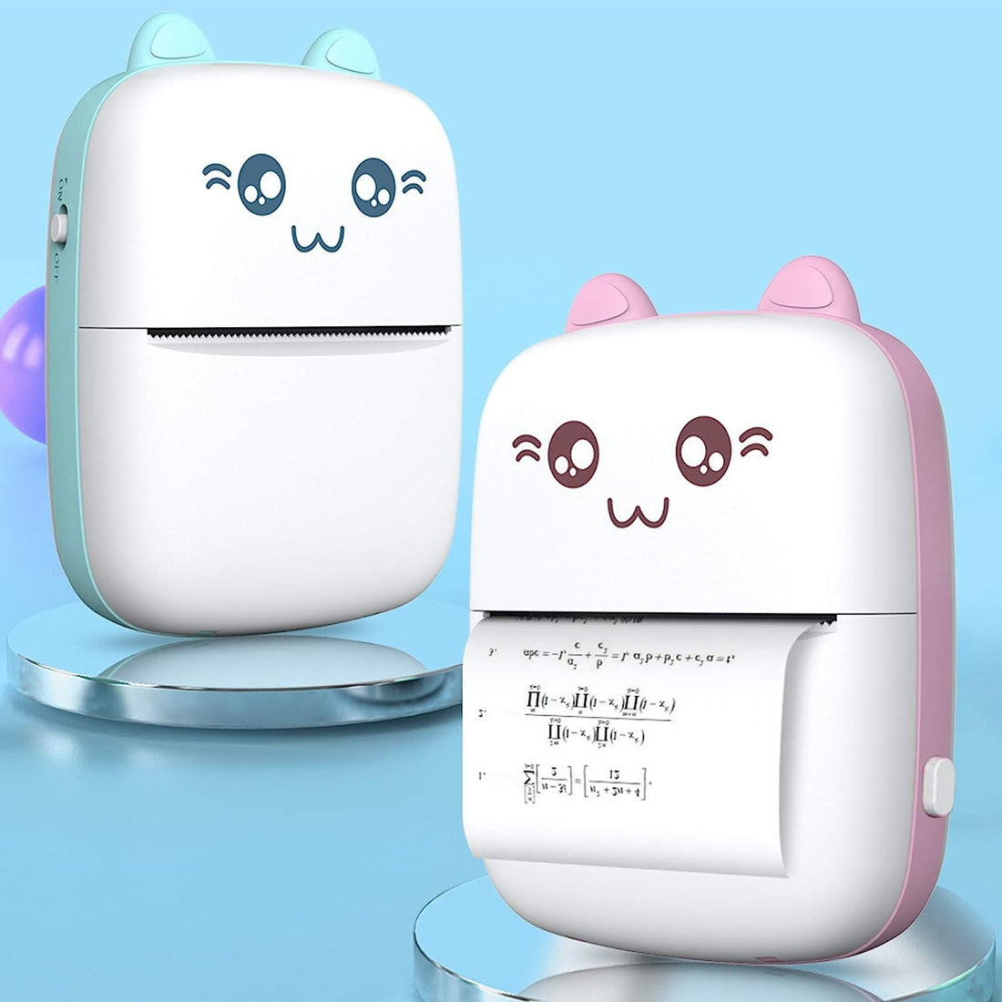 Portable Mini Pocket Printer BT Thermal Printer - Zabcart