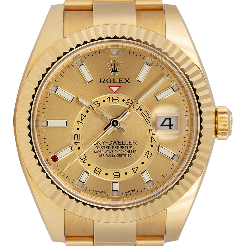 ROLEX SKY DWELLER 42mm MENS WATCH - Zabcart