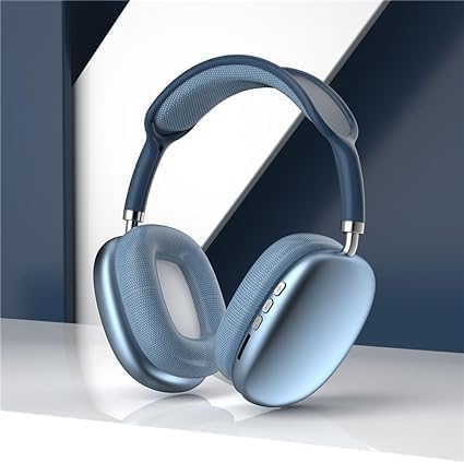 Bluetooth Wireless Headset Over-Ear Headphone With Mic - Zabcart