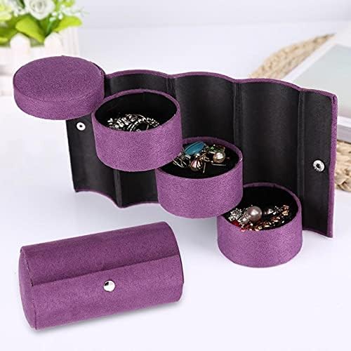 Schellen 3 Layers Portable Rotating Jewellery Box - Zabcart