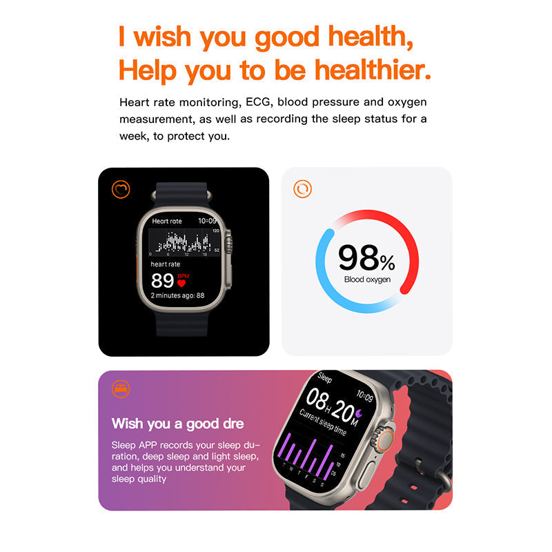T800 Smartwatch 1.99 inch - Zabcart