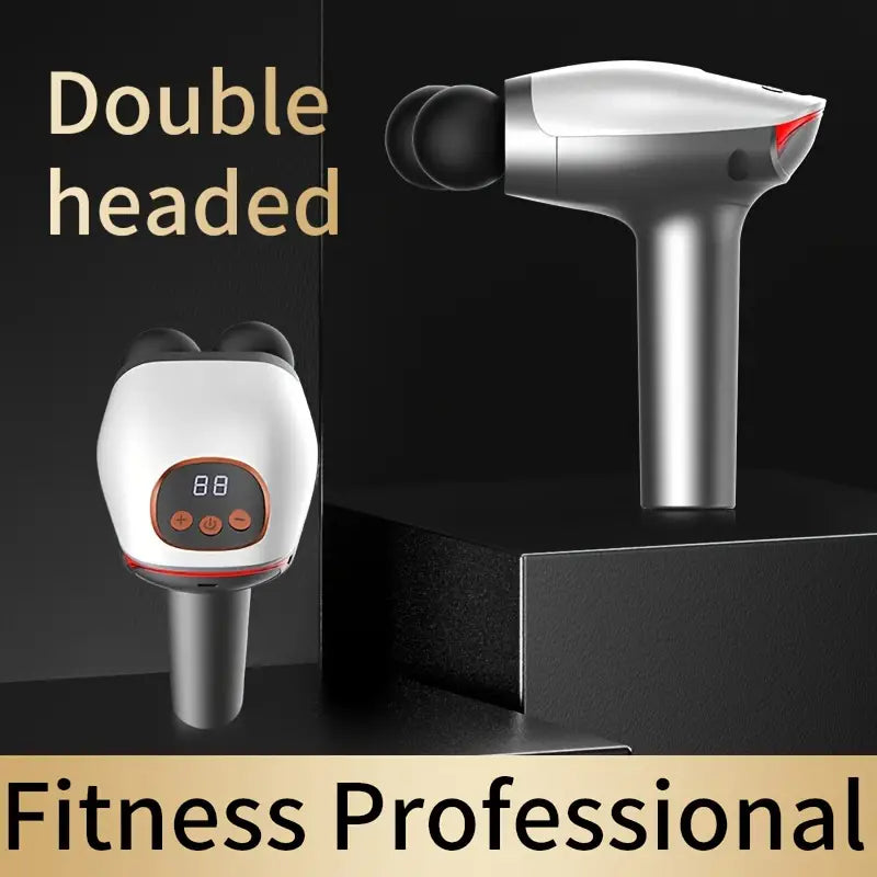 Electric Double Muscle Massager Gun - Zabcart