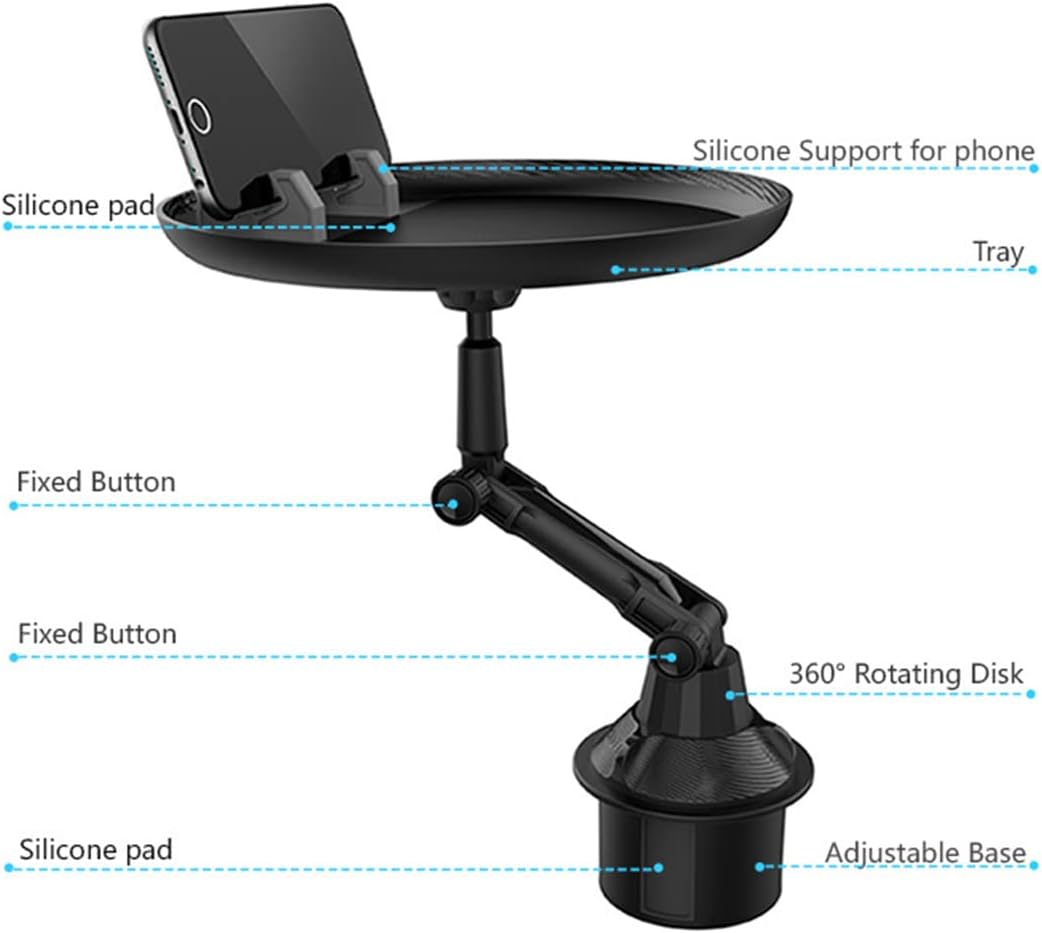 Cup Holder Food Tray - Zabcart