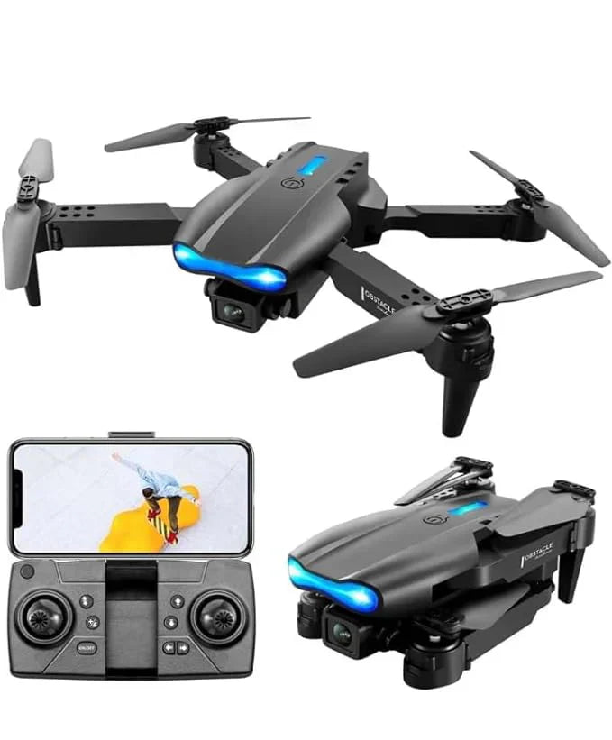 E99 Pro Drone Camera with Dual 720p Cameras Foldable Design - Zabcart