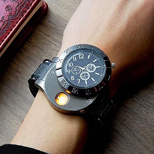 New Military USB Lighter Watch Men's - Zabcart