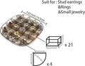 Transparent Jewelry Storage Box - Zabcart