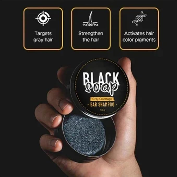 Black Bar Soap - Zabcart