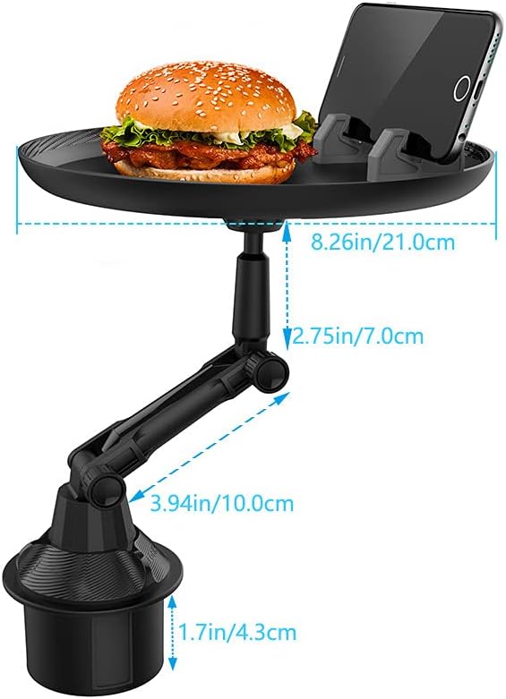 Cup Holder Food Tray - Zabcart