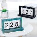 Wooden Vintage Home Calendar - Zabcart
