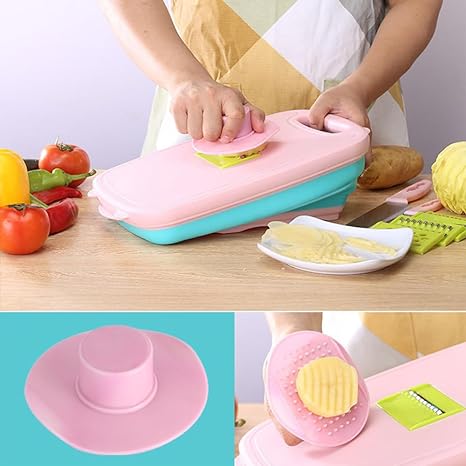 Vegetable Slicer And Cutter Kit - Zabcart