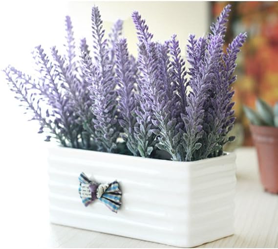 Artificial Lavender Plant Flowers - Zabcart
