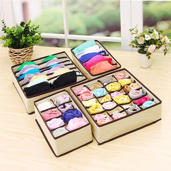 Multi Size Folding Organizer for Socks & Bra - Zabcart
