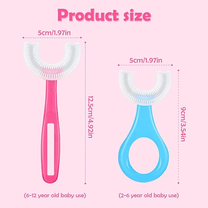 Kids U-Shaped Toothbrush - Zabcart