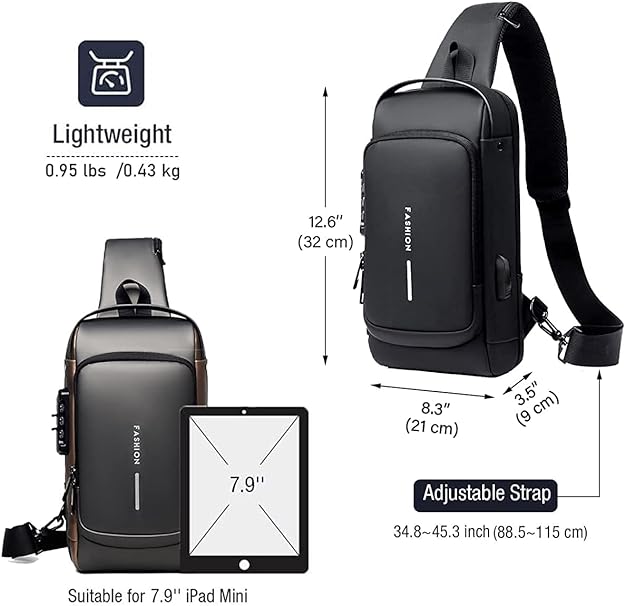 Multifunction Sling Bag - Zabcart