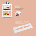 Adjustable Storage Organizer Rack - Zabcart