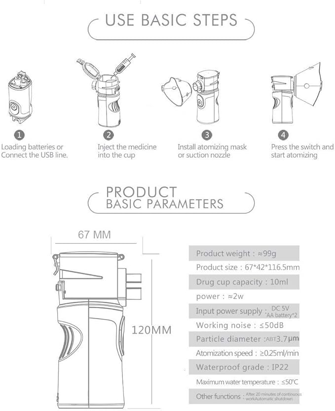 Portable Steam Inhaler - Zabcart