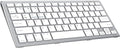Wireless Bluetooth Keyboard - Zabcart