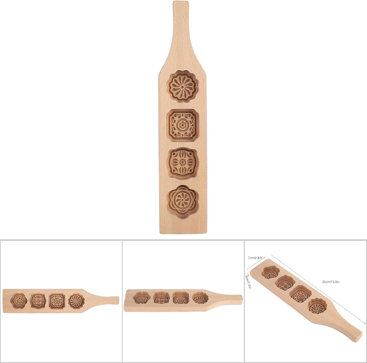 Wooden Handmade Baking Mold - Zabcart