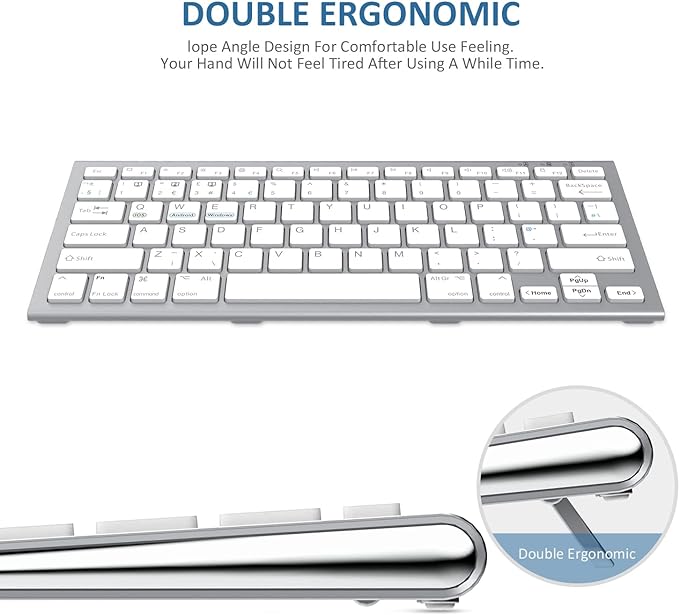 Wireless Bluetooth Keyboard - Zabcart