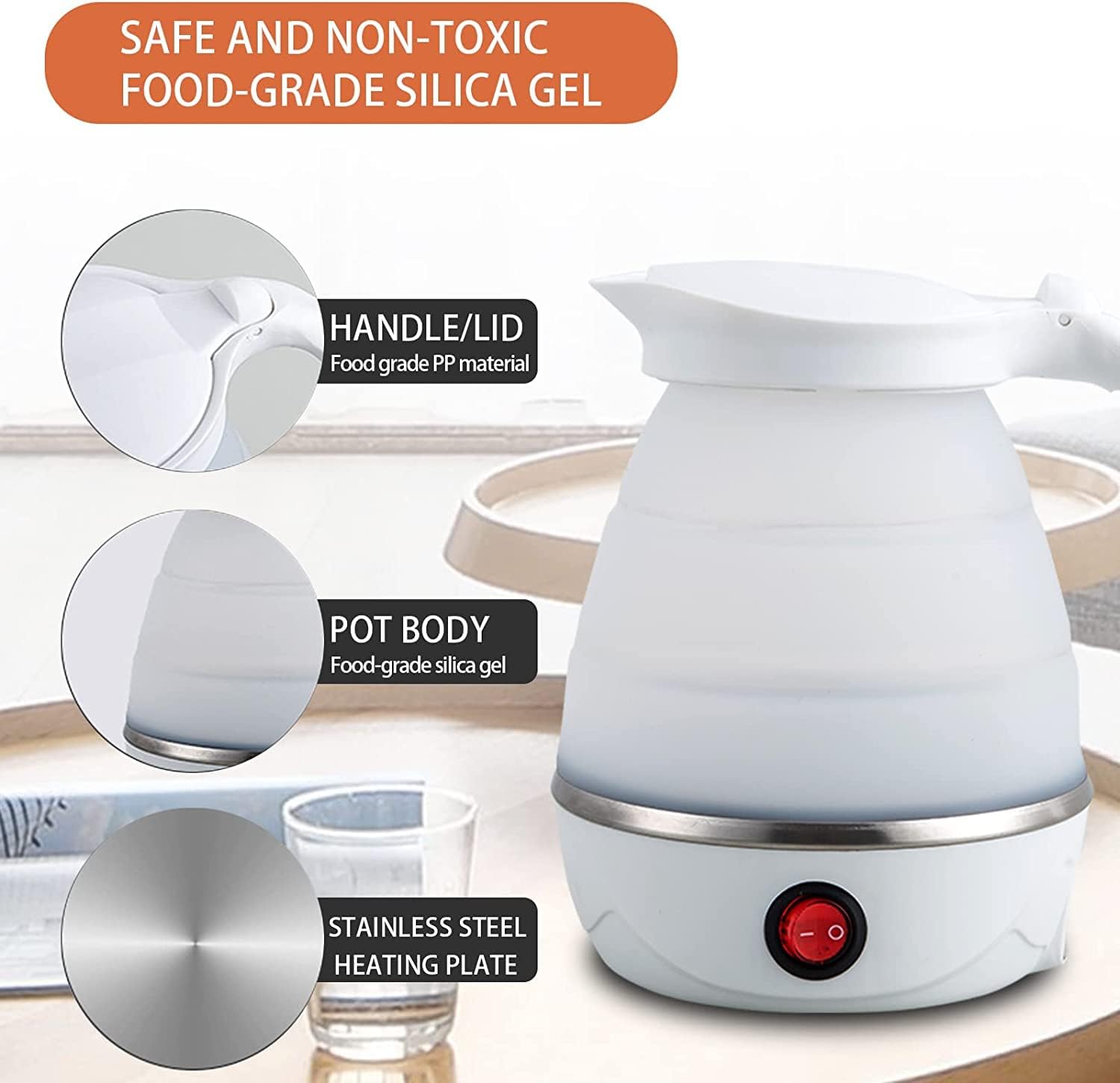 Portable Electric Kettle - Zabcart