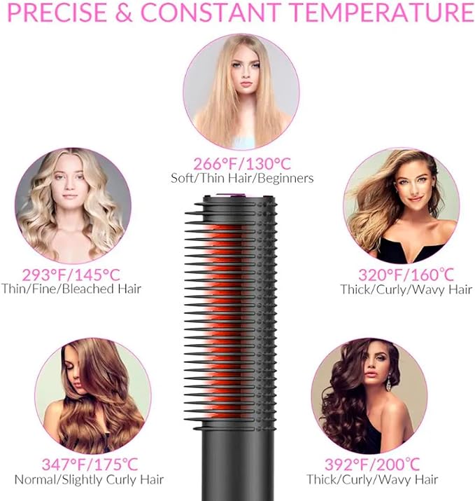 Hair Curler Brush - Zabcart