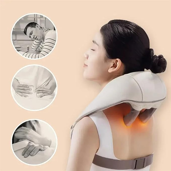 PAKMEZ Massagers For Neck And Shoulder With Heat - Zabcart