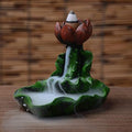 Leaf Shaped Backflow Incense Burner - Zabcart