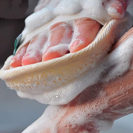 Natural Loofah Body Scrubber - Zabcart