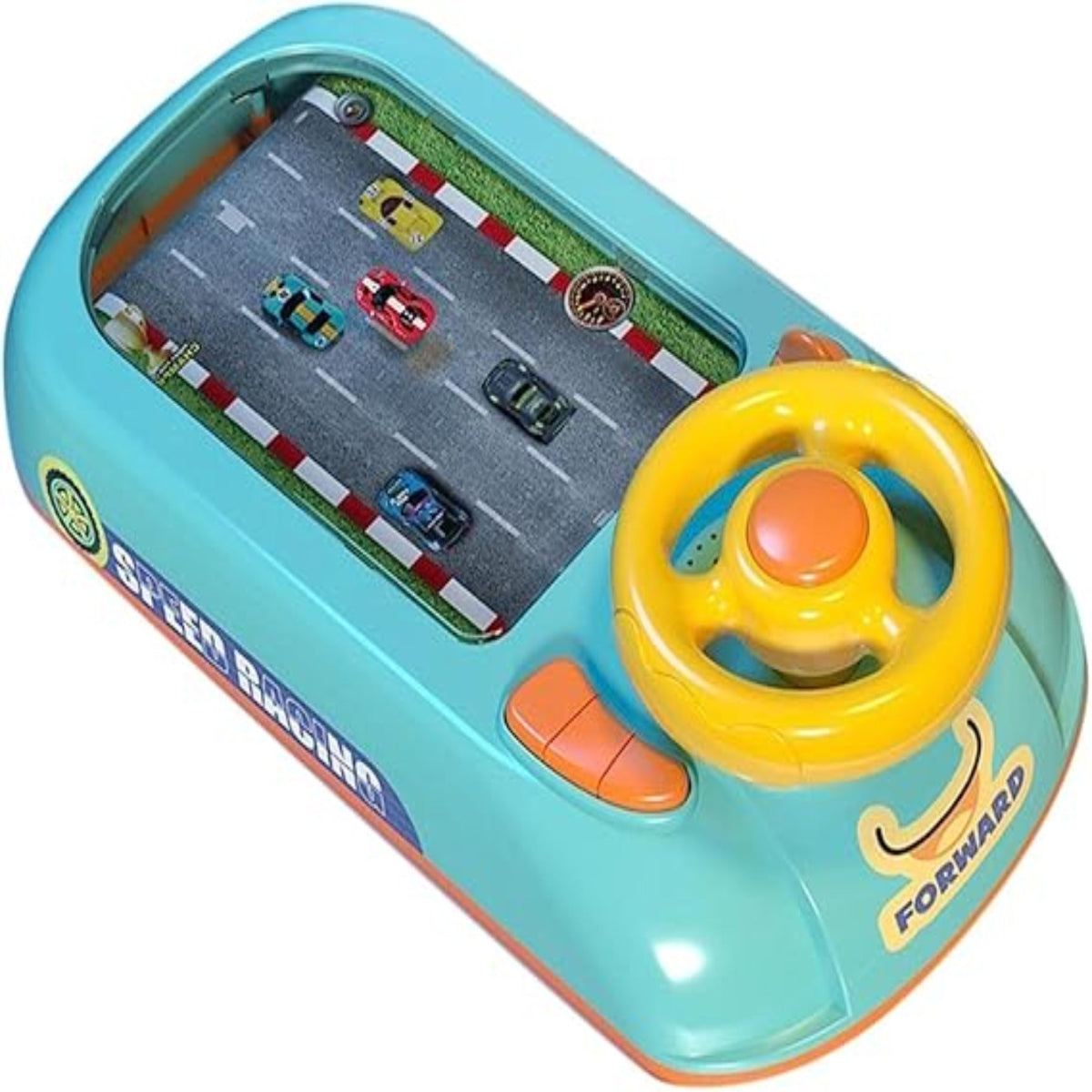 Musical Racing Steering Wheel Toy – Interactive Driving Game for Kids - Zabcart