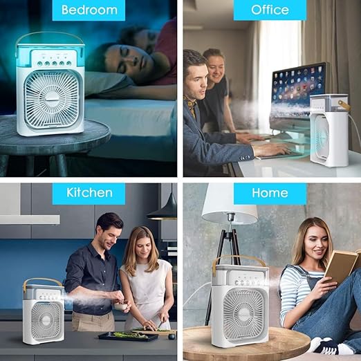 Portable Fan Mini Air Conditioner Fan & Air Cooler - Zabcart
