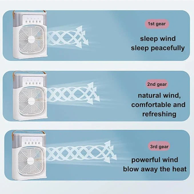Cooling Fan With Ice - Zabcart