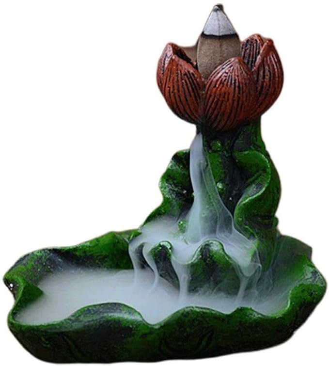 Leaf Shaped Backflow Incense Burner - Zabcart