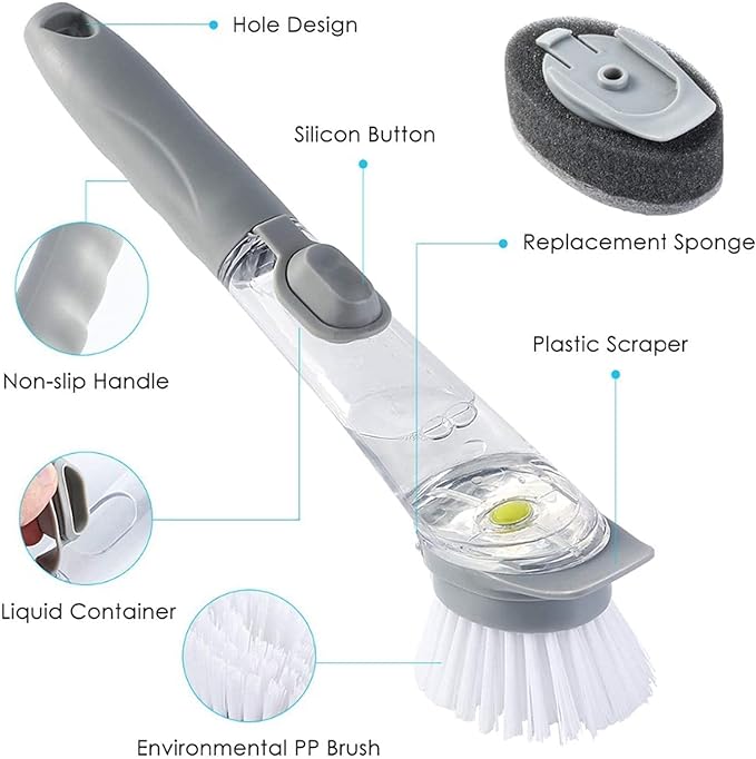 Automatic Kitchen Cleaning Brush - Zabcart
