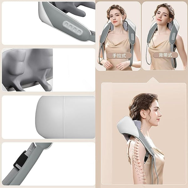 PAKMEZ Massagers For Neck And Shoulder With Heat - Zabcart